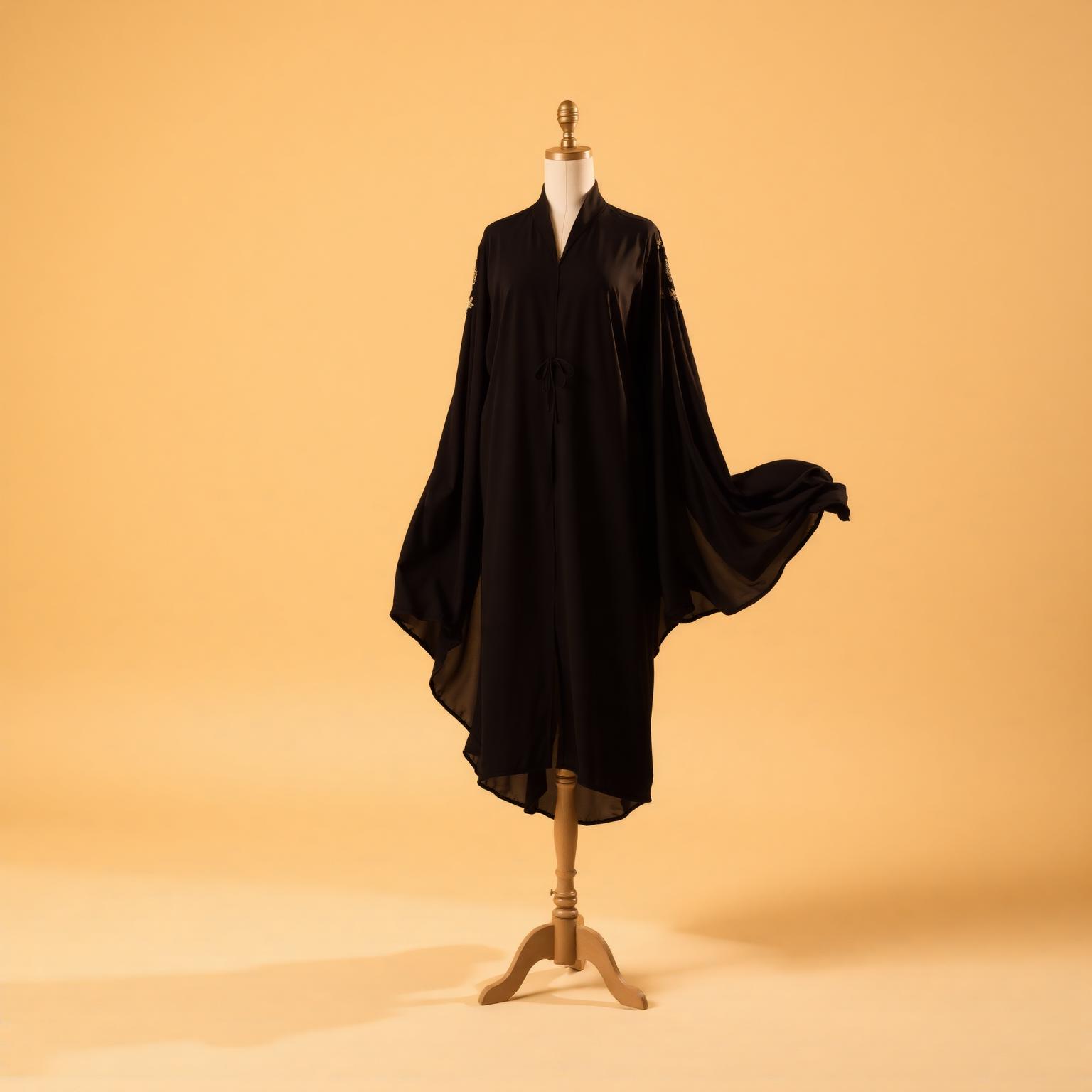 Signature black abaya, Farewell Famous Ajman